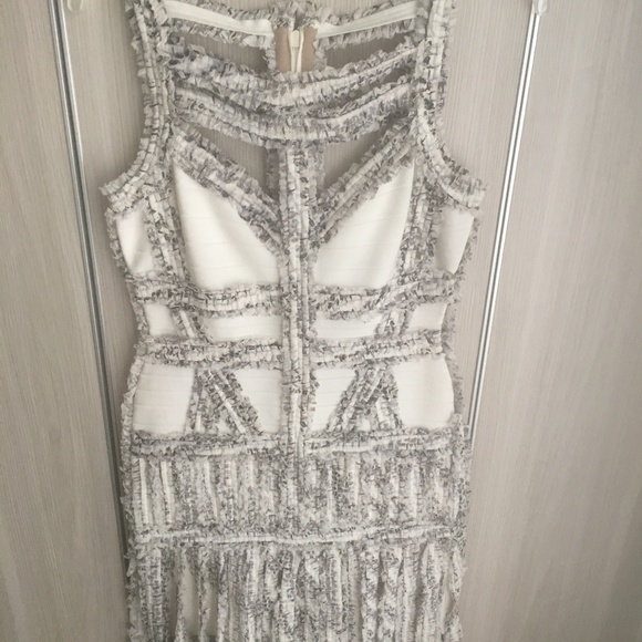 Herve Leger "Joseline" Fringe Bandage Dress -NWT - Picture 3 of 8